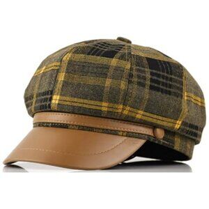 Women Newsboy Cap French Fashion Hats Summer Cabbie Baker Boy Hat